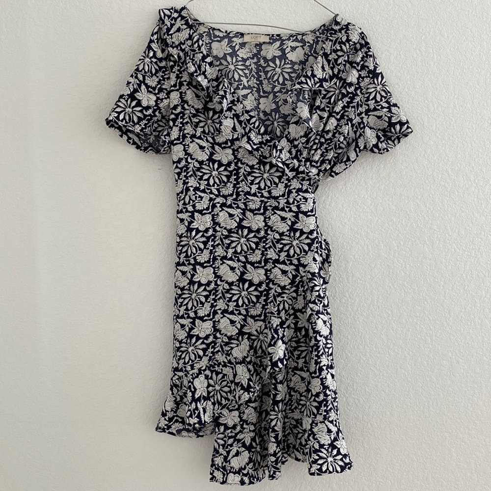 LOFT WRAP DRESS